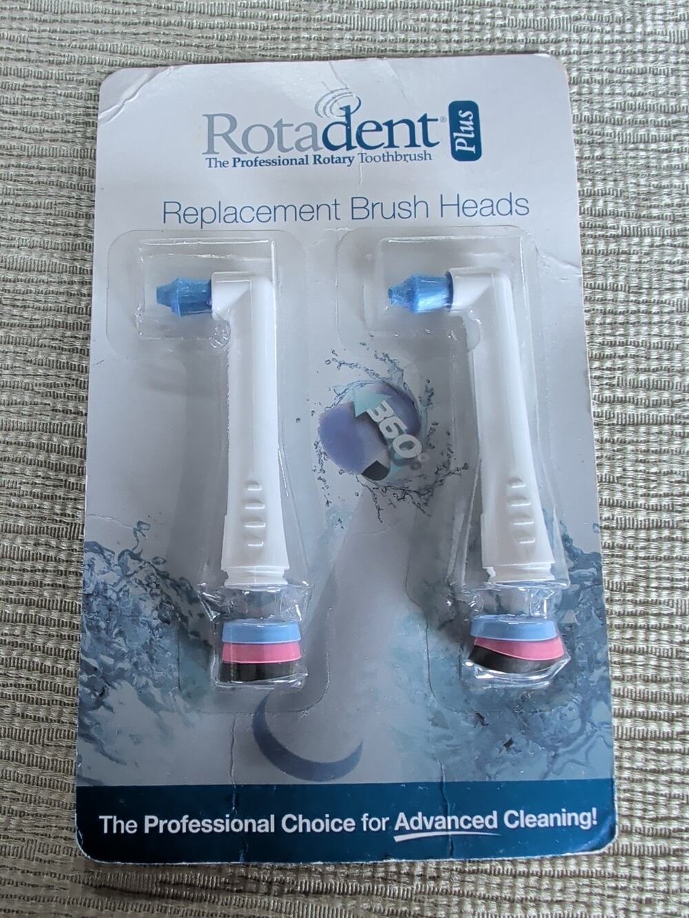 ROTADENT PLUS BRUSH HEAD SHORT POINTY ROTADENT